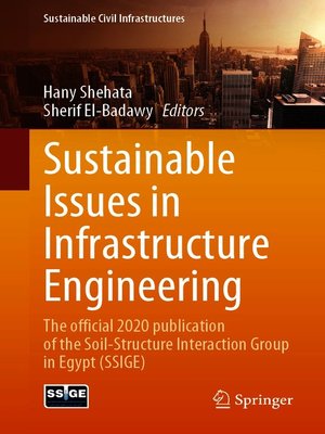 cover image of Sustainable Issues in Infrastructure Engineering